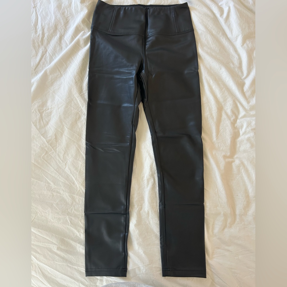 BP faux leather leggings